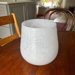 Hand Blown Glass Vase/Candle Holder